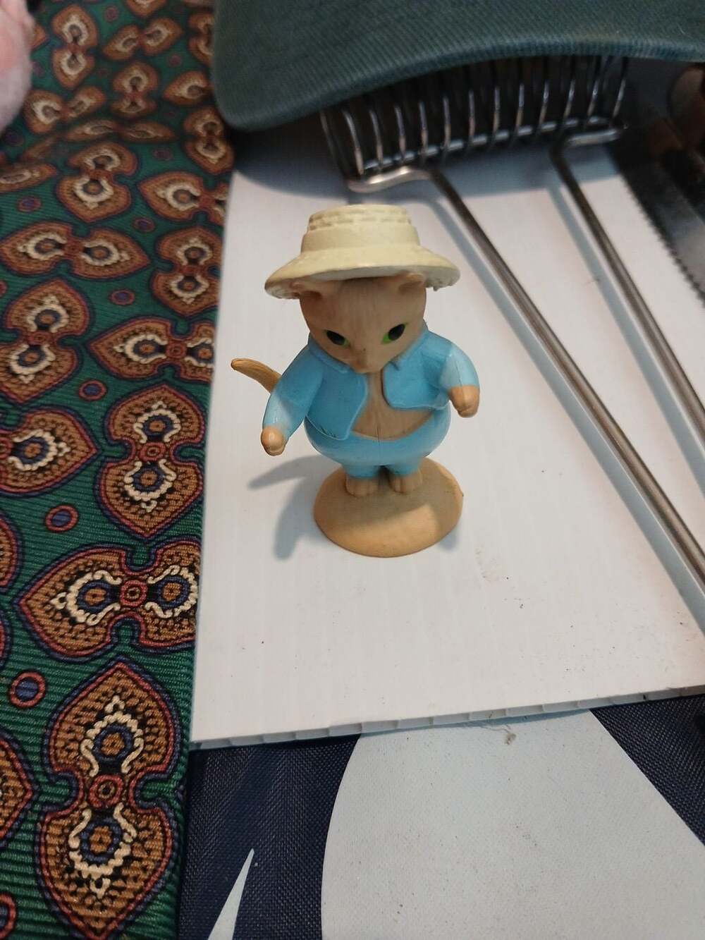 Beatrix Potter Tom Kitten Figurine PVC Cake Topper
